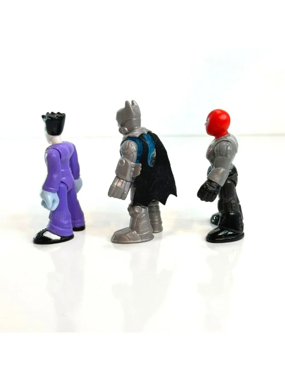 Imaginext Batman Joker Red Hood Mini Action Figures 3-Pack DC Comics Superhero